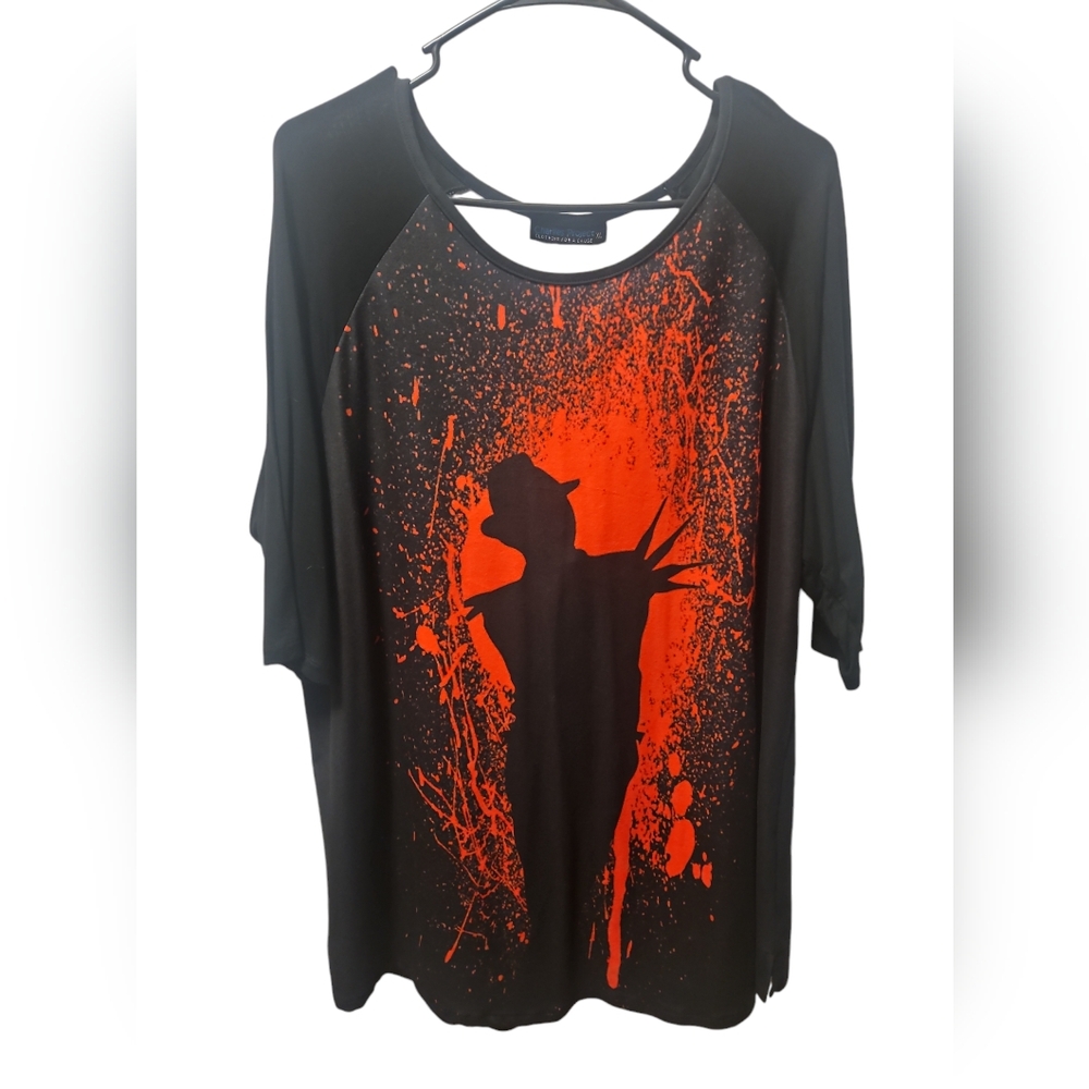 Charlie's Project Nightmare on Elm Street Freddy XL Top Very Lightly Used